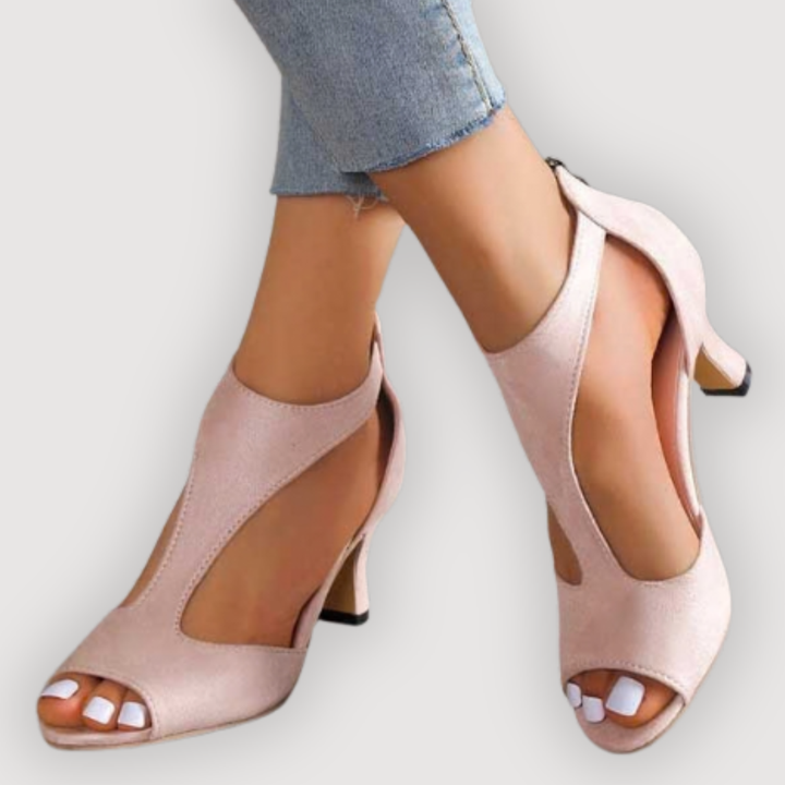 AURELIA – ORTHOPEDIC HEELED SANDALS
