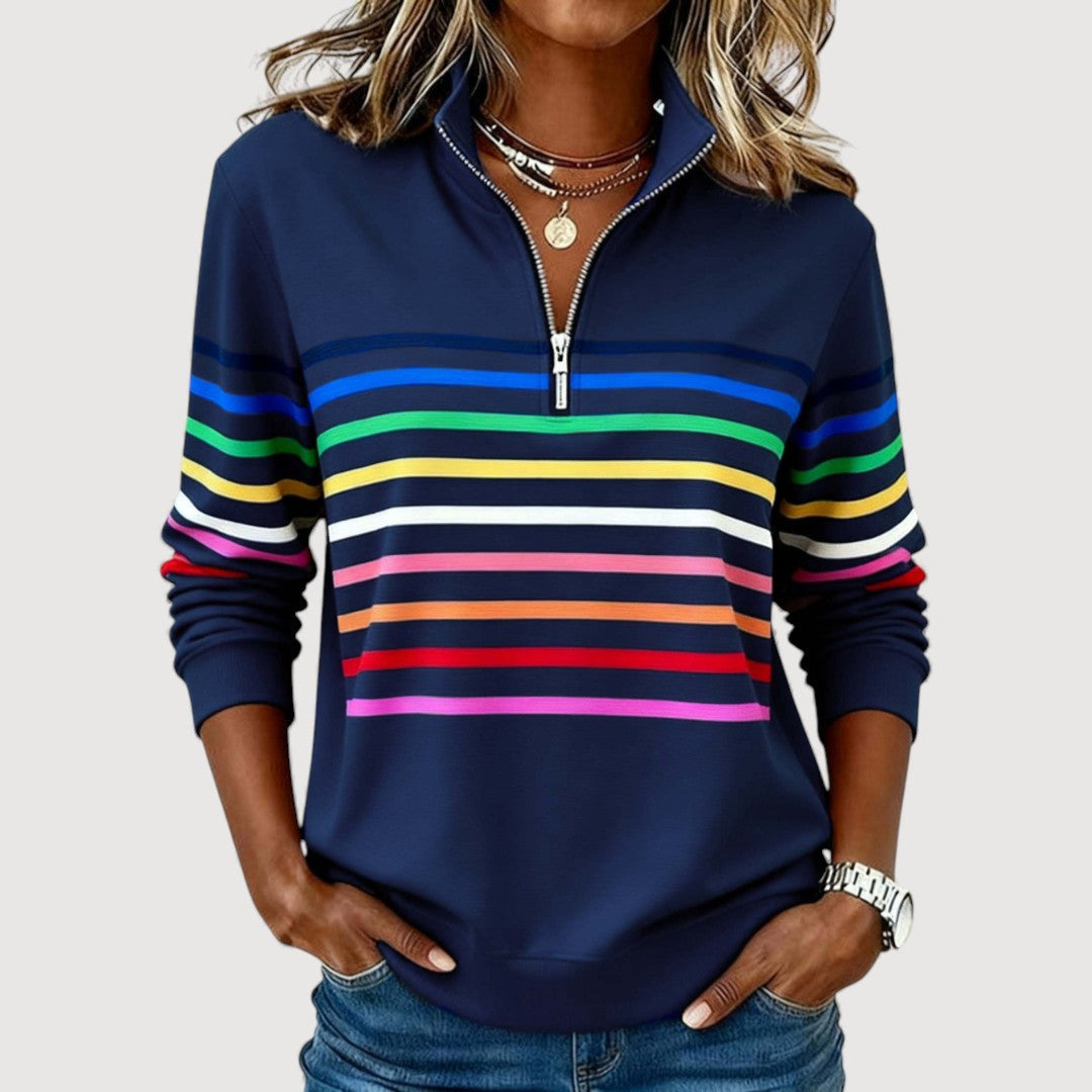 LAICA – RELAXED ZIP TOP