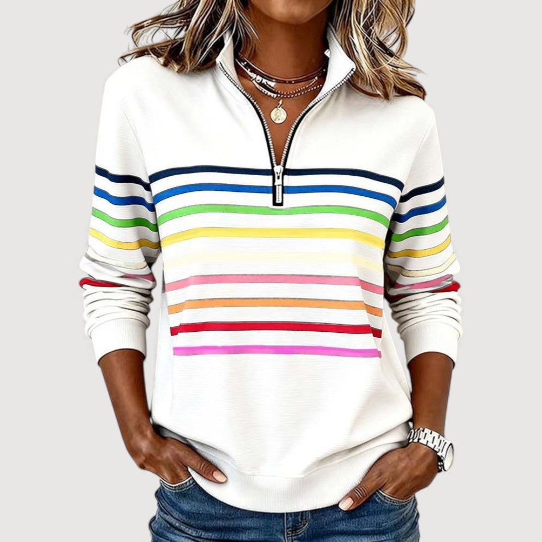 LAICA – RELAXED ZIP TOP